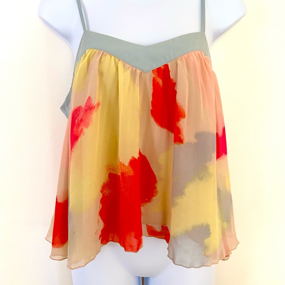 1 STATE Crepe Tank Blouse/ Size S